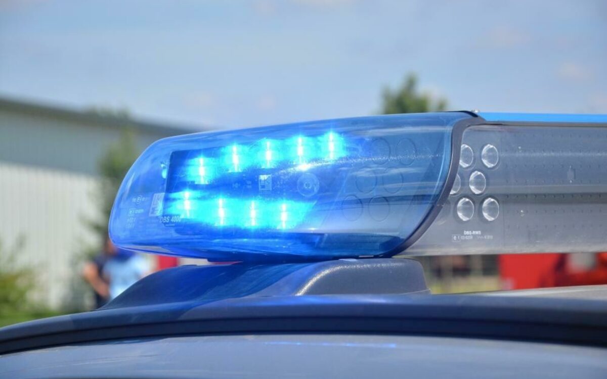 Blaulicht Polizei A5 Blaulicht Polizei A5